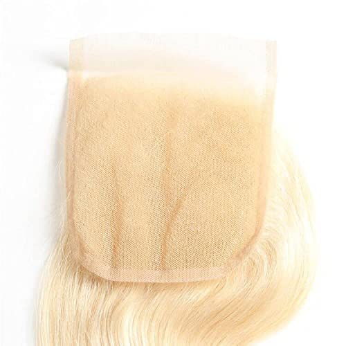 5X5 HD Lace Closure 613 Blonde Human Hair Body Wave Swiss Lace, Skin-melt Lace, Invisible Lace – Virgin Remy Hair