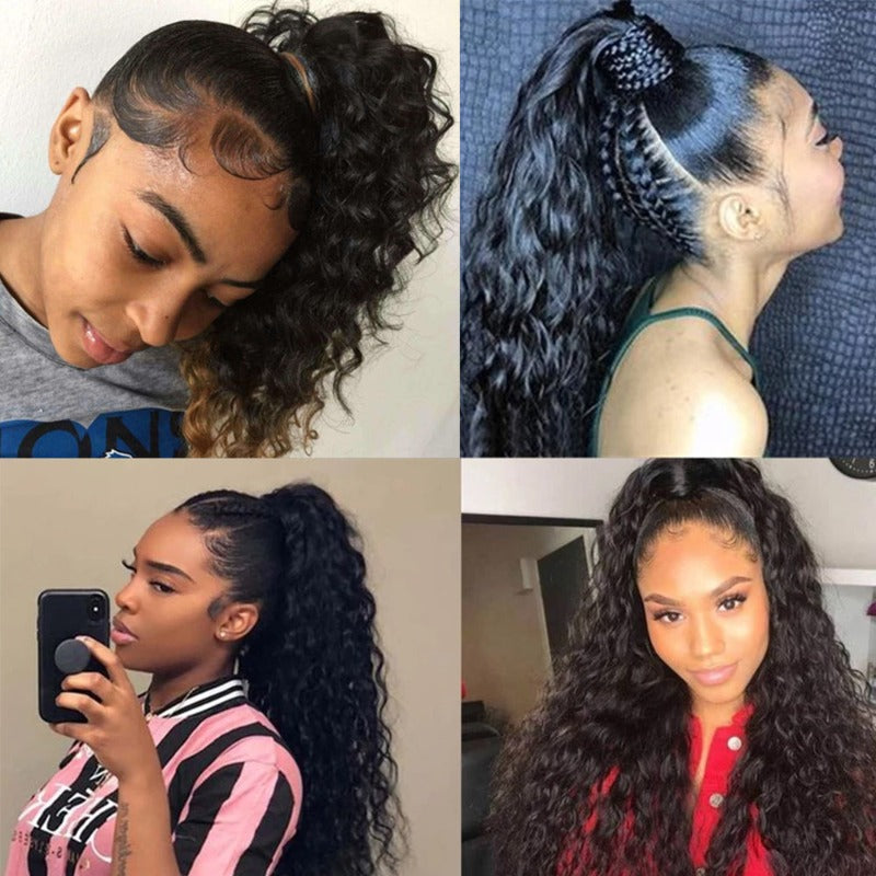 Clip In Ponytail Human Hair 