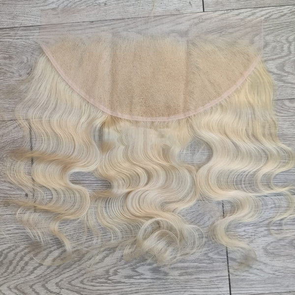 13x6 HD Lace Frontal 613 Blonde Body Wave 100% Human Hair Swiss Lace, Skin-melt Lace, Invisible Lace – Wider Part