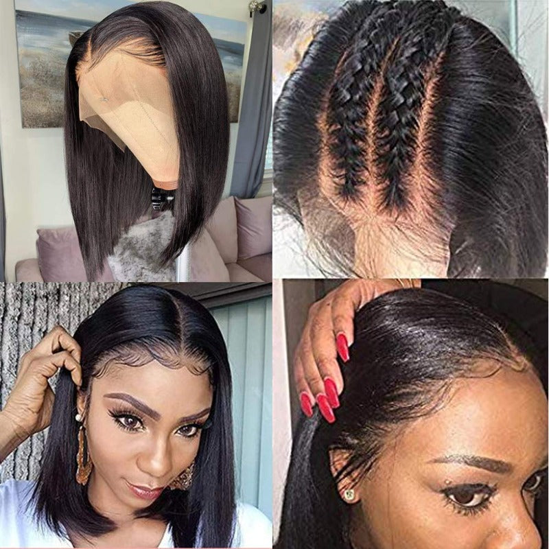 Short Bob Wigs Straight Hair 