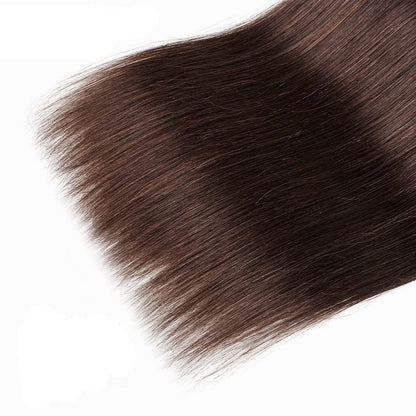 Holiday Deals: Medium Brown (#4) Straight 100% Human Hair