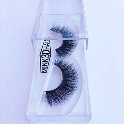 Long Thick Dramatic Look Handmade Reusable 3D Mink Eyelashes For Makeup