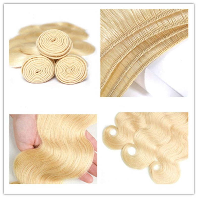 Ustar Mink Hair Russian Blonde body wave 
