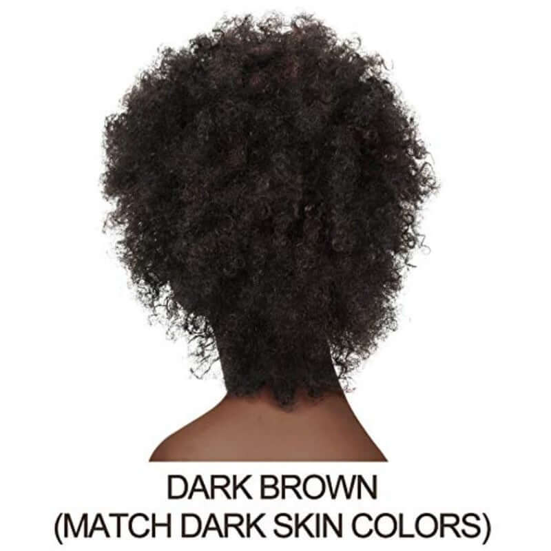 Afro kinky Curly Short Human Hair Wig  #2