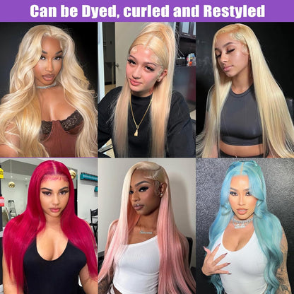 Premium 613 Gloden Blonde Hair Straight Unprocessed 100% Human HairAsh Blonde Color | Single Donor Cuticle Intact Virgin Remy Bundles