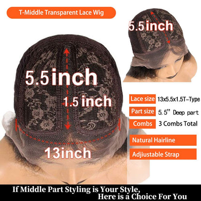 Red Straight 13x4  wig