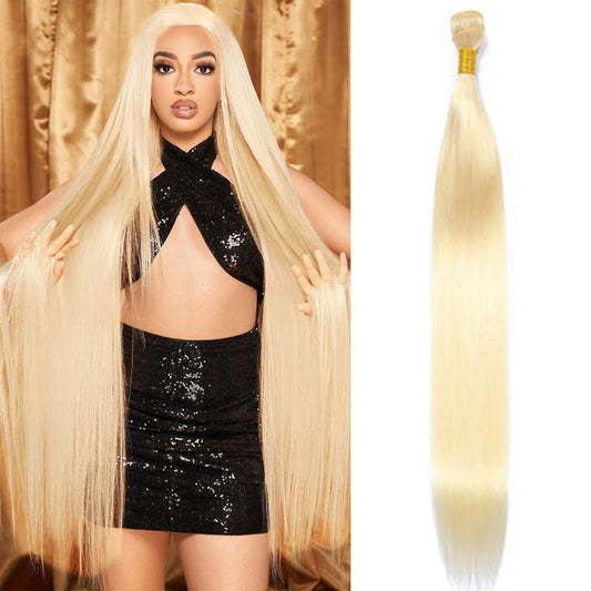 Super Long Golden Blonde 613 Raw Hair Straight 40 Inches High Quality 100% Human Hair | Unprocessed Single Donor Extensions