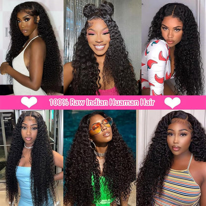4x4 HD Lace Closure Deep Wave – 100% Unprocessed Brazilian Virgin Human Hair | Pre-Plucked, Skin-Melt HD Lace