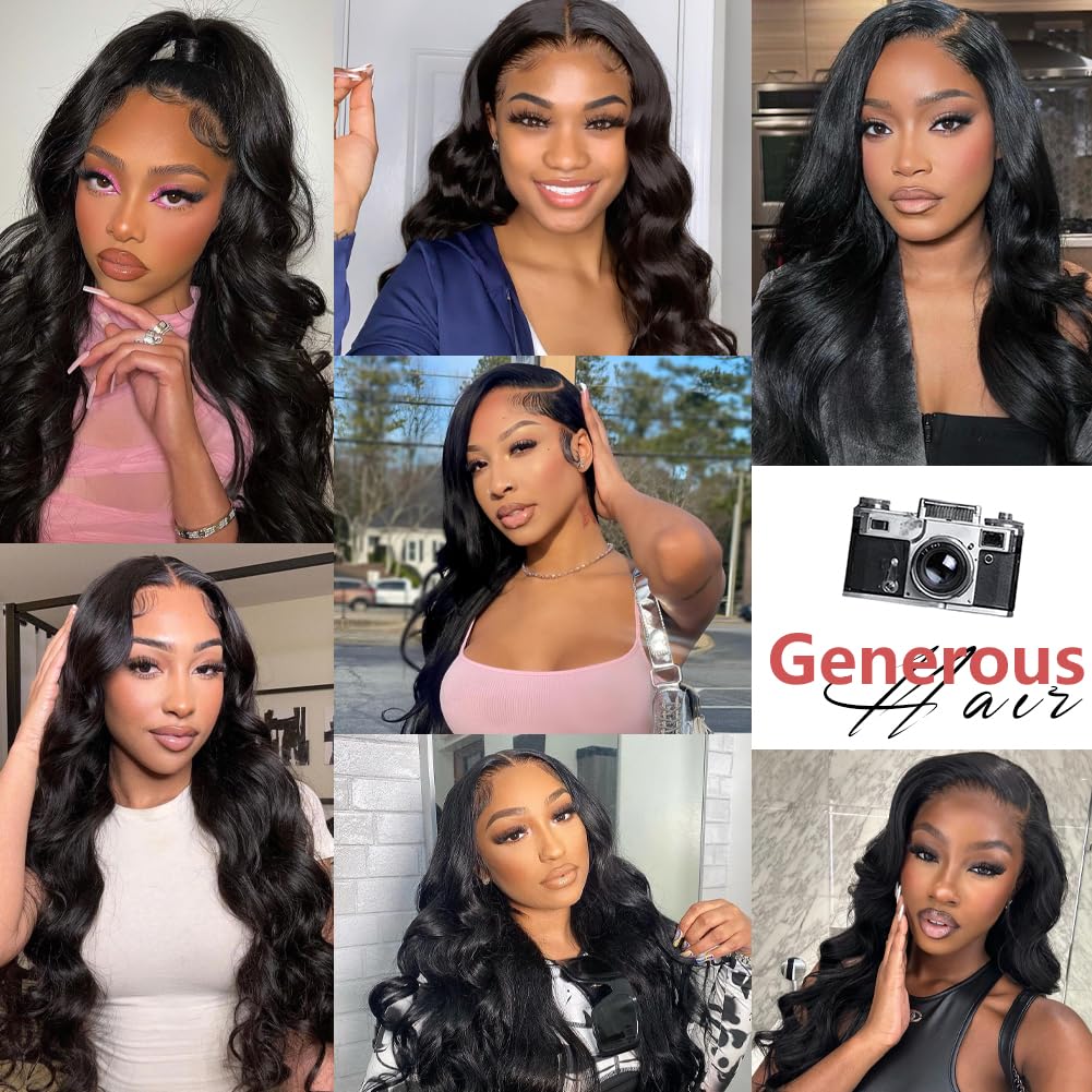 4x4 HD Lace Closure Body Wave – 100% Unprocessed Brazilian Virgin Human Hair | Pre-Plucked, Skin-Melt HD Lace