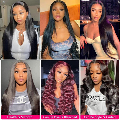 Holiday Deals : Unprocessed hair 3 Bundles Straight Natural color 100% Human on sale (3V-ST)