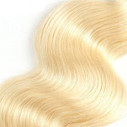 5X5 HD Lace Closure 613 Blonde Human Hair Body Wave Swiss Lace, Skin-melt Lace, Invisible Lace – Virgin Remy Hair
