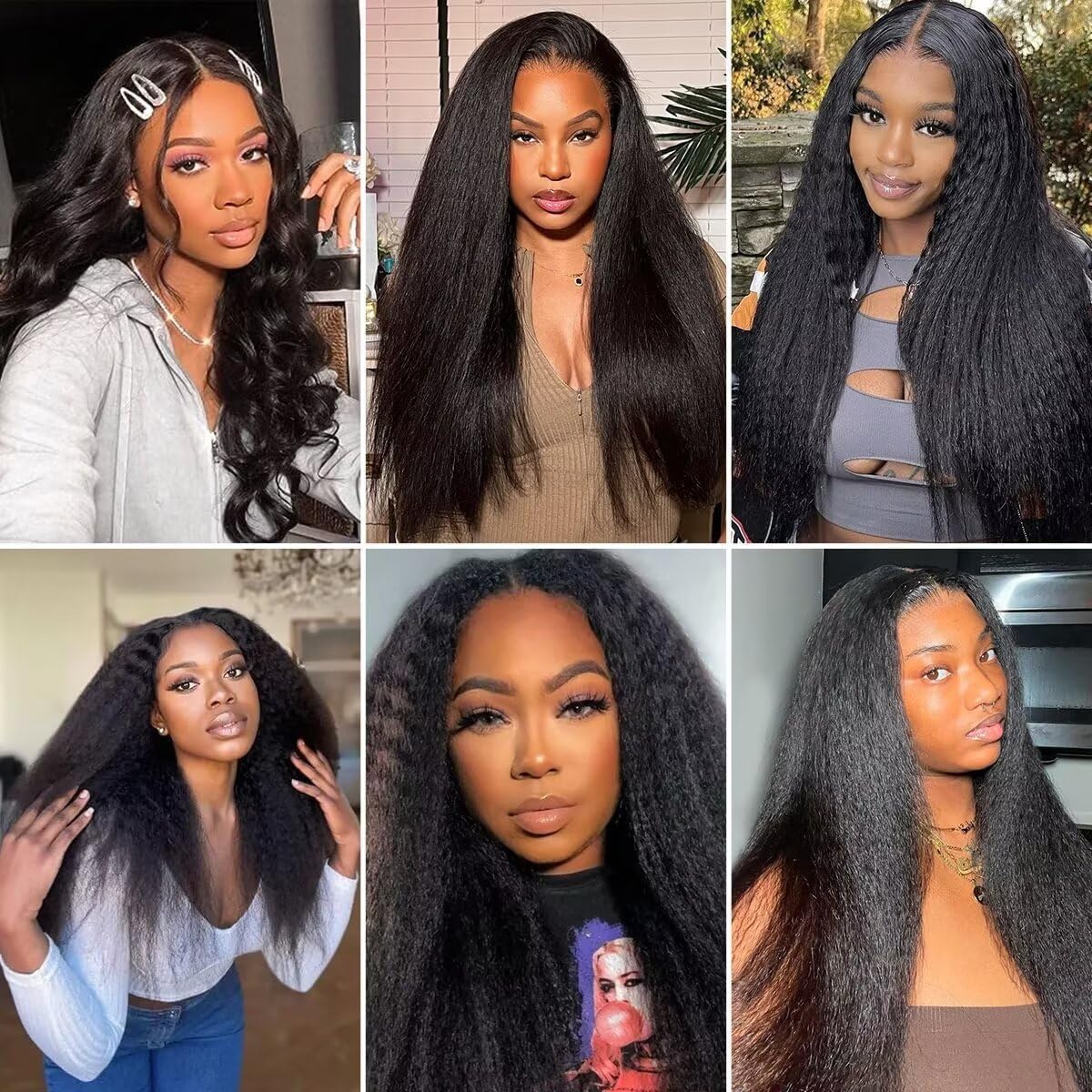 5x5 HD Lace Closure Kinky Straight – Natural Black 100% Human Mink Hair | Pre-Plucked, Skin-Melt HD Lace
