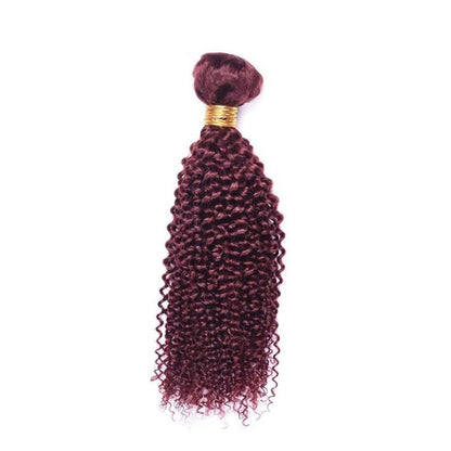 #99J Burgundy Jerry Curly hair