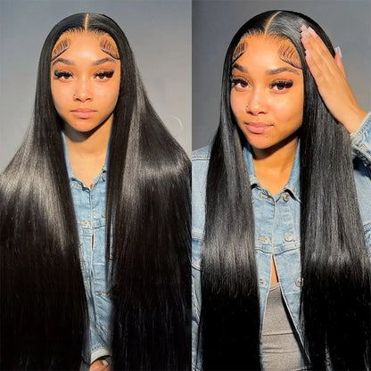 Ustar Master Blend Straight Hair Bundles | Natural Black 1B | 12"-30" | Human Hair + Premium Fibers