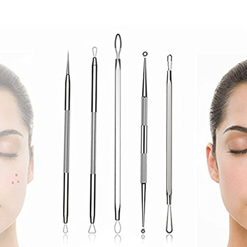BESTOPE Blackhead Remover Pimple Extractor Tool With De La Cruz 10% Sulfur Ointment Acne Medication