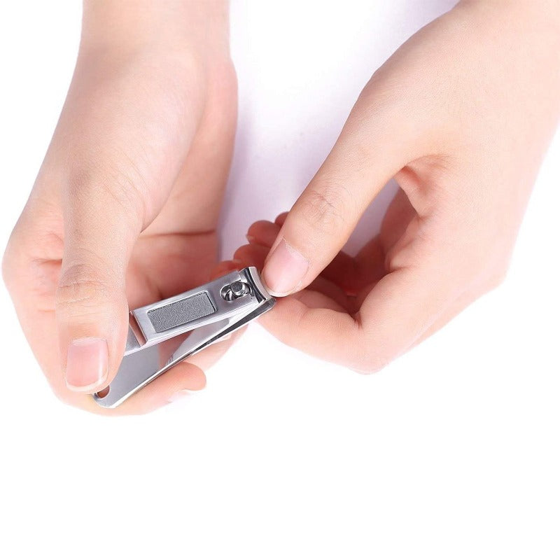 USTAR Nail Clipper Set Sharp Nail Clippers Fingernail Clippers Toenail Clippers Nail Care Cutter Stainless Steel Sturdy Nail Trimmer for Men and Women