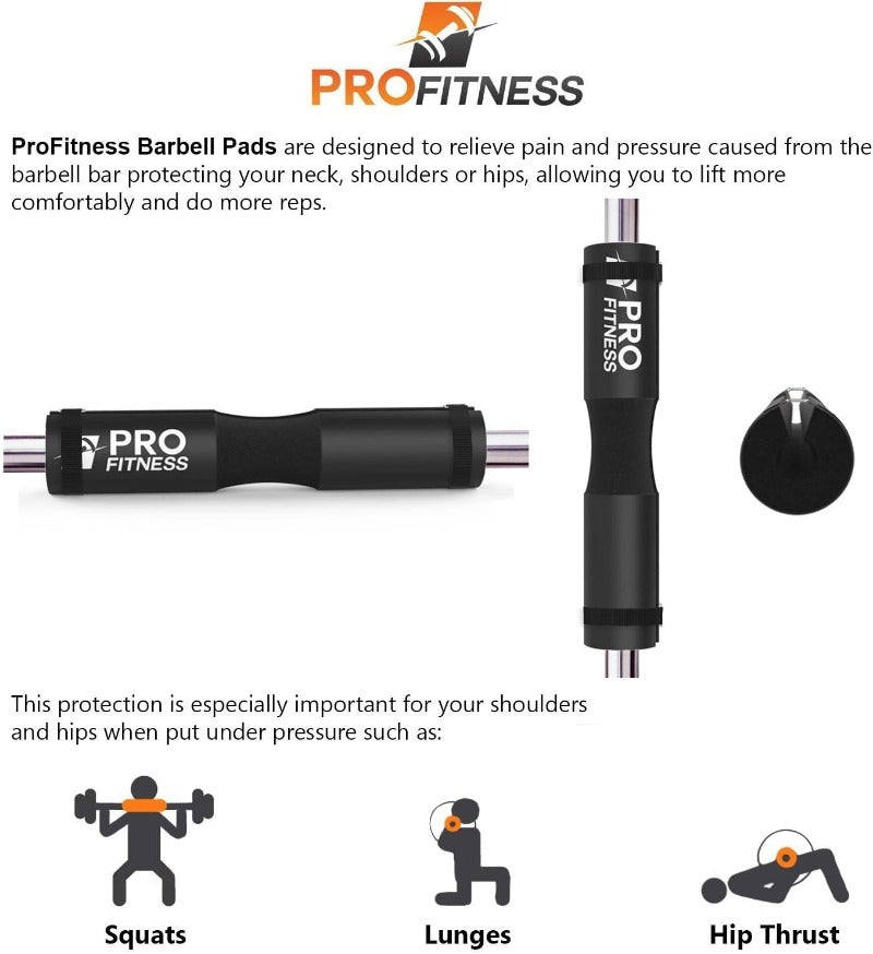 ProFitness Squat Pad Shoulder Support For Squats, Lunges & Hip Thrusts