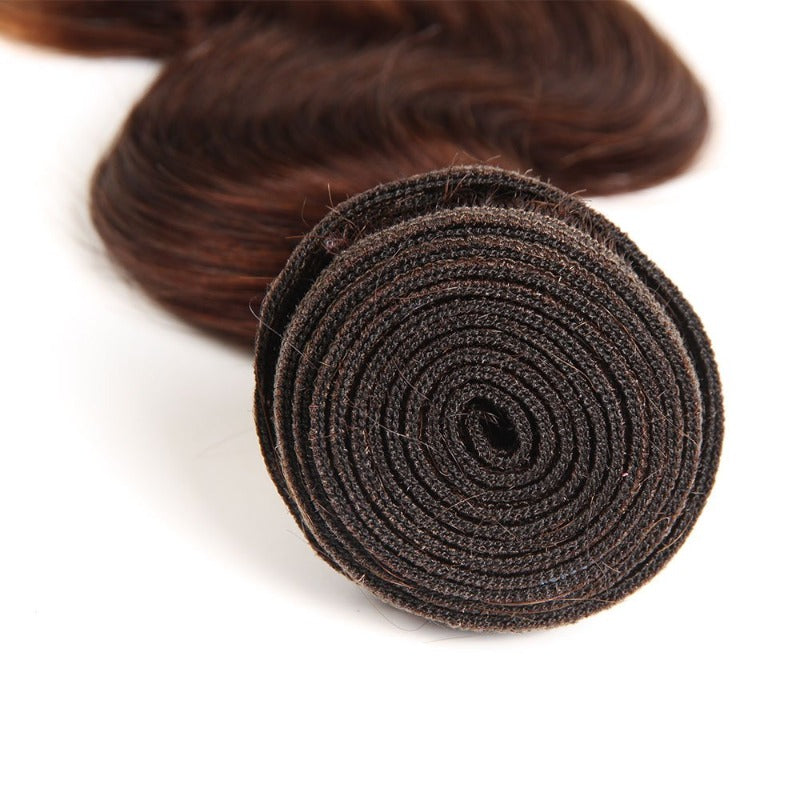 Ustar 6A Premium Ombre Brown/Copper Body Wave Virgin Human Hair