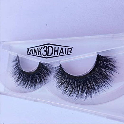 Long Thick Dramatic Look Handmade Reusable 3D Mink Eyelashes For Makeup
