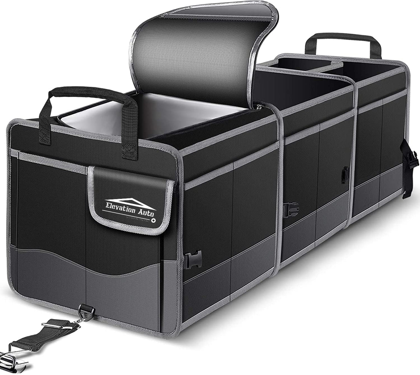 Trunk Collapsible Trunk Storage Container Organizer With Cooler