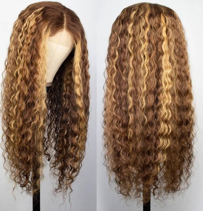 4/27 Highlight HD Lace Frontal Wig – Straight, Body Wave & Deep Wave Up To 42 Inch