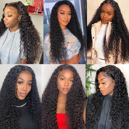 4x4 Lace Transparent Lace Closure Deep Wave Virgin Natural Human Hair | Bleached Knots, Free Part