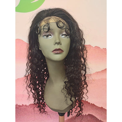 5x5 Lace Wear to Go Glueless Deep Wave Lace Closure Wig 100 Virgin Human Hair Natural Color Wig