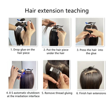 V-light Hair Extension 6 in 1 kit
