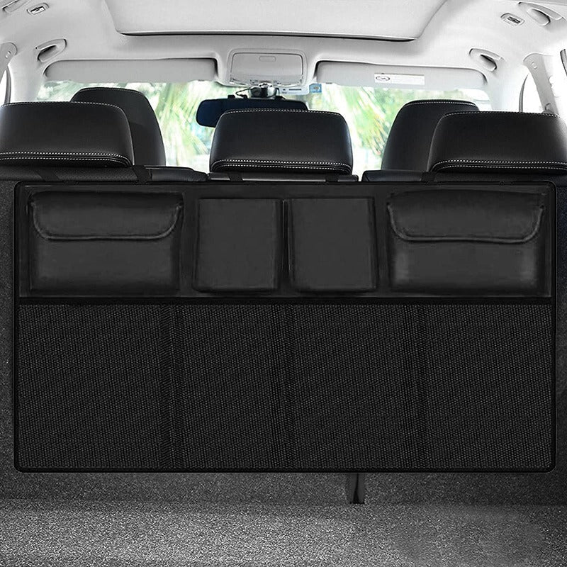 Backseat Hanging Car Trunk Organizer With 9 Large Storage Bag
