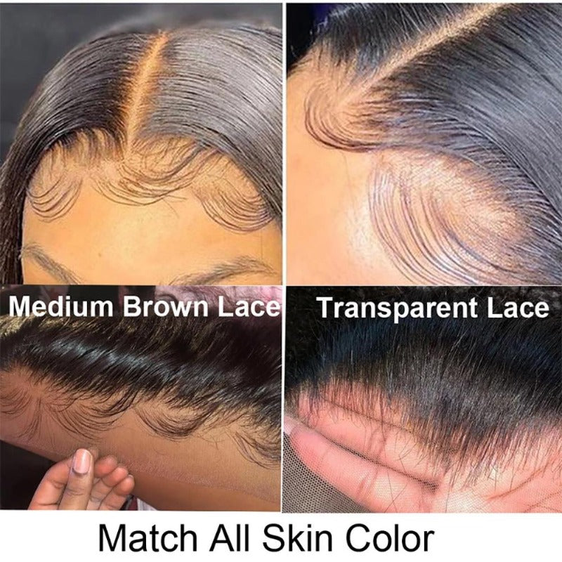  Lace Frontal Brazilian Virgin Human Hair 