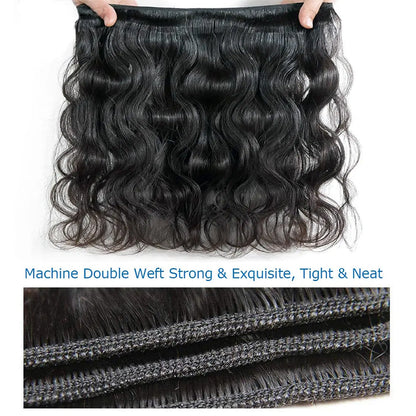 Super Long single drawn raw hair Body Wave 32-40 Inches High Quality 100% Human Hair | Unprocessed Single Donor Bundles