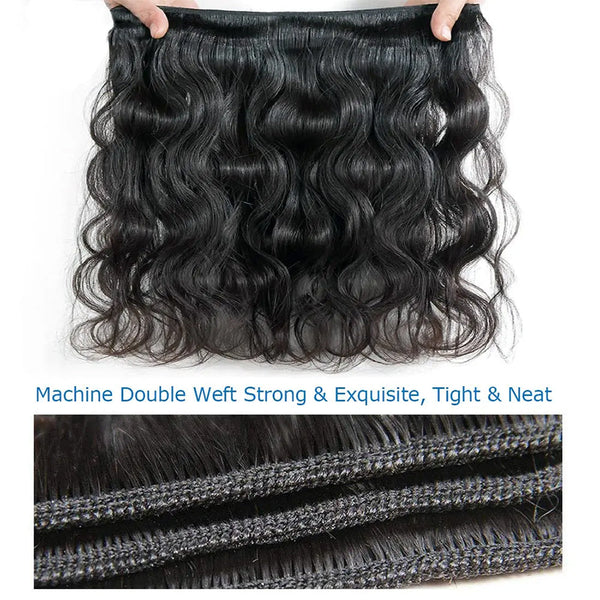 Super Long single drawn raw hair Body Wave 32-40 Inches High Quality 100% Human Hair | Unprocessed Single Donor Bundles