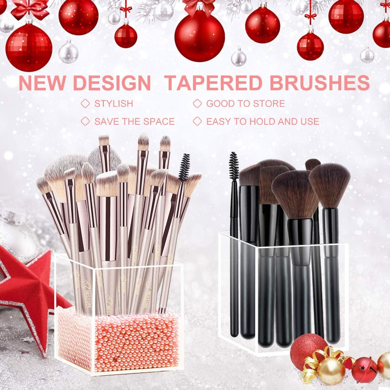 Ustar BESTOPE 26 PCs Makeup Set, 20pcs Brushes & 6pcs Blackhead Remover Pimple Extractor Tool