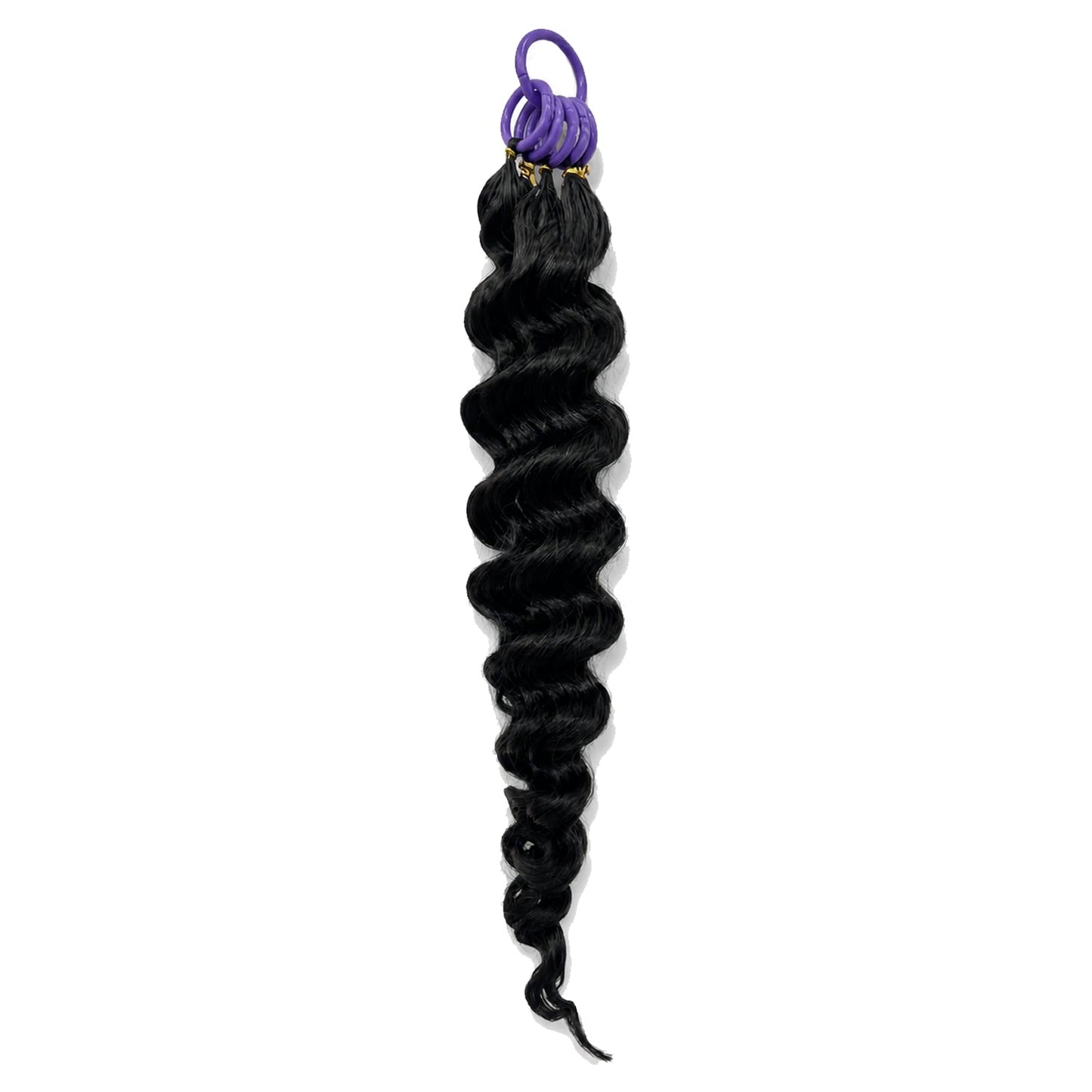 Ocean Wave Crochet 100% Human Hair - Boho Braiding Hair For Miracle Knots (50g/Pack)