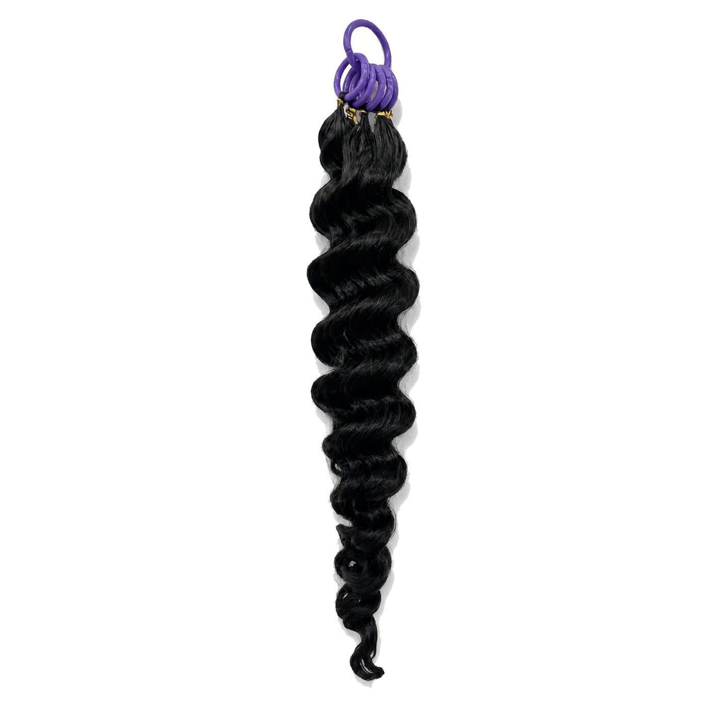 Ocean Wave Crochet 100% Human Hair - Boho Braiding Hair For Miracle Knots (50g/Pack)