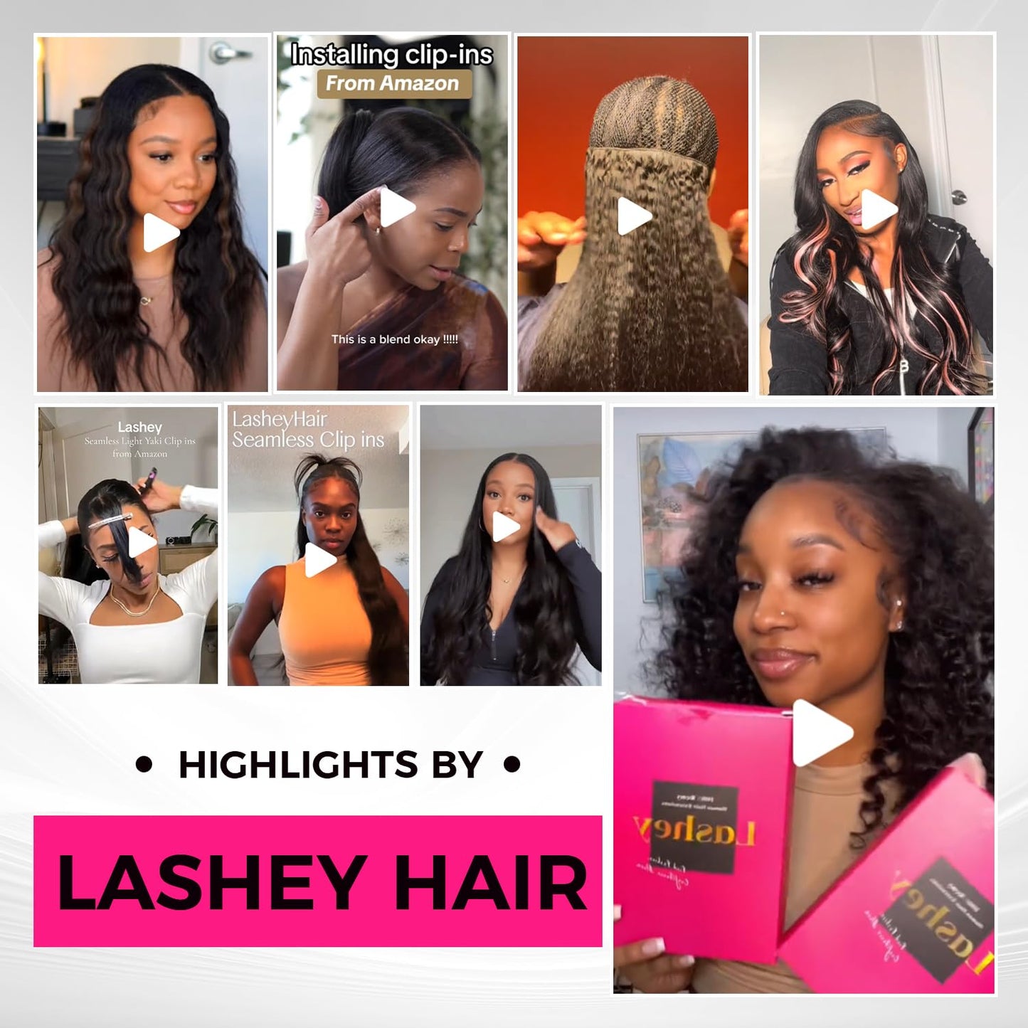 Clip In Premium Hair Extensions Body Wave High Quality 100% Human Hair – Natural Black, Heat Styleable, Easy Clip-In