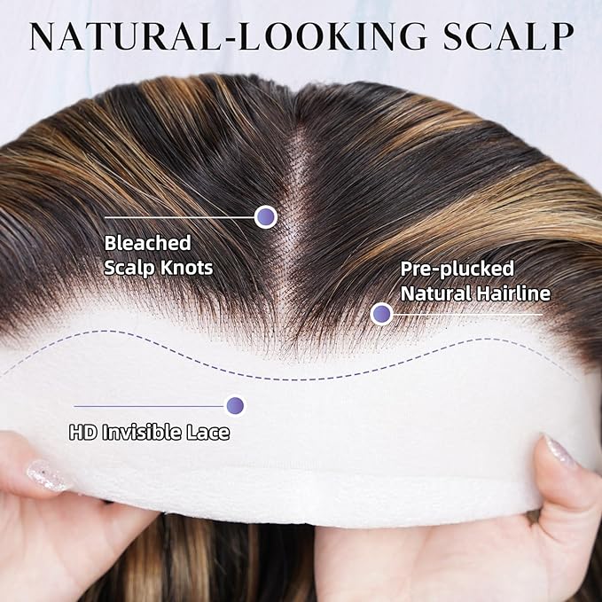 4/27 Highlight HD Lace Frontal Wig – Straight, Body Wave & Deep Wave Up To 42 Inch