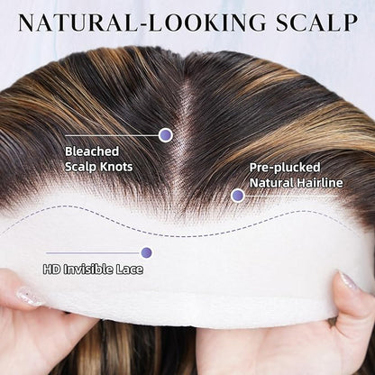 4/27 Highlight HD Lace Frontal Wig – Straight, Body Wave & Deep Wave Up To 42 Inch