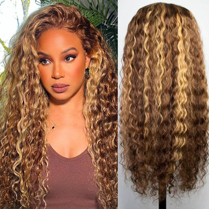 4/27 Highlight HD Lace Frontal Wig – Straight, Body Wave & Deep Wave Up To 42 Inch