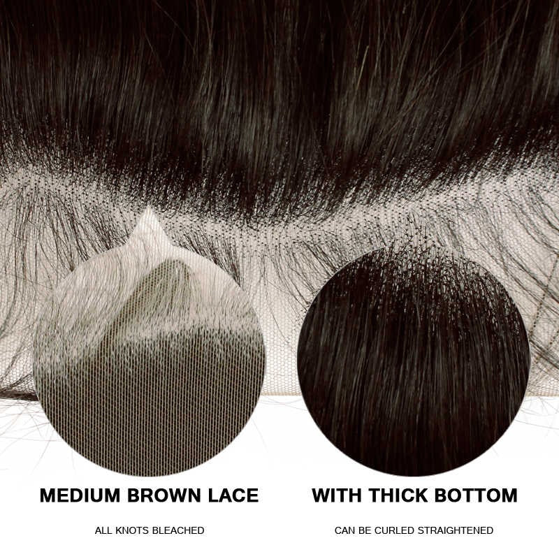 13x6 Lace Free Part Frontal loose Wave