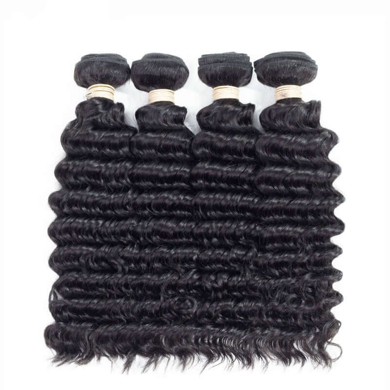 4 Bundles Deep Wave Virgin huamn Hair