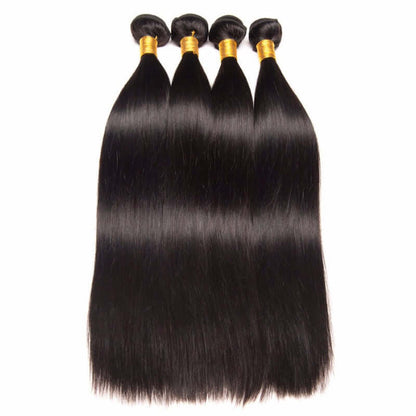 Ustar 7A Virgin human Hair 4 Bundles Straight