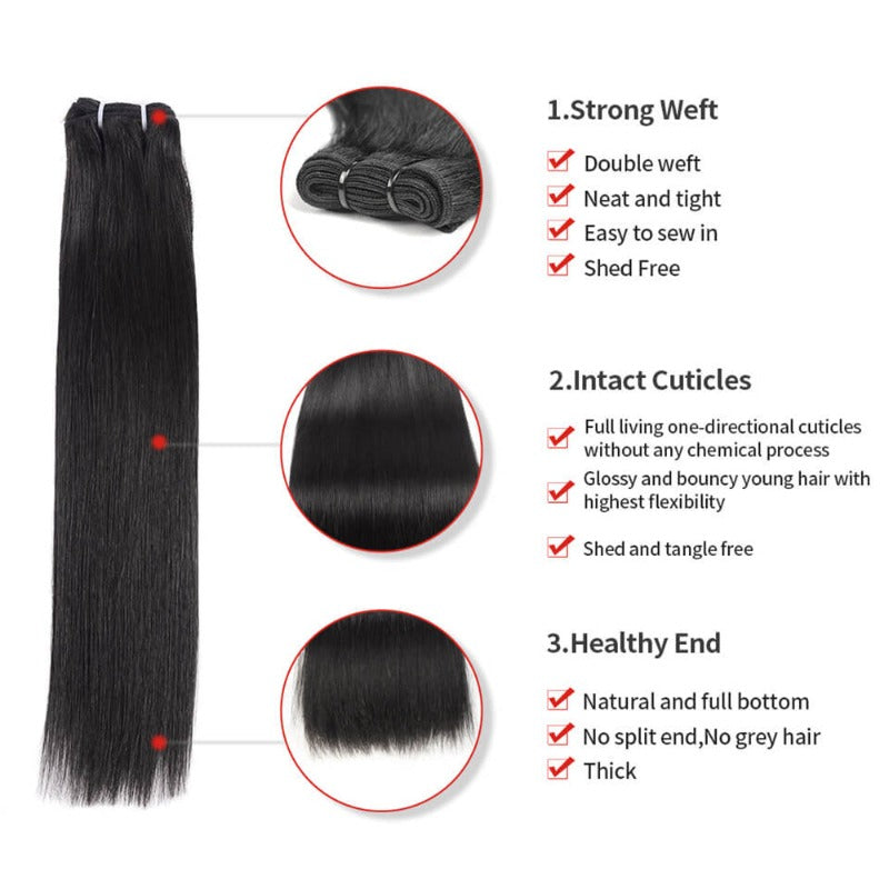 Straight Hair Extensions