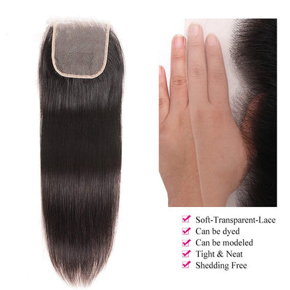 Straight Lace Closure