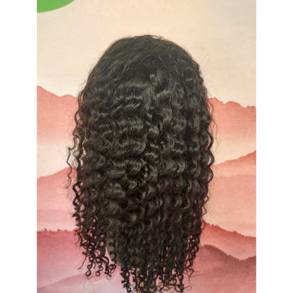 5x5 Lace Wear to Go Glueless Deep Wave Lace Closure Wig 100 Virgin Human Hair Natural Color Wig