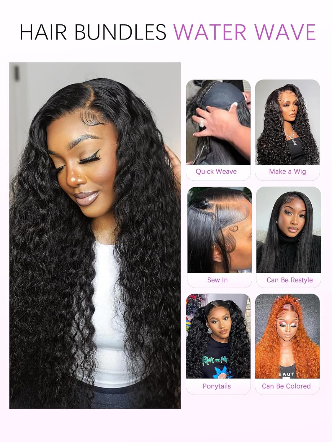 Double Drawn Burmese Curly Full End Unprocessed 100% Human Hair Natural Color | Single Donor Cuticle Aligned Bundles 10"-26"