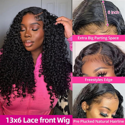 13x6HD Lace Wig Burmese 100% HumanHigh Quality Hair Swiss Lace, Skin-melt Lace, Invisible Lace