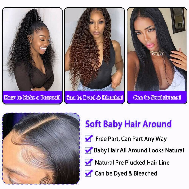 Lace Frontal Wig Jerry Curly 