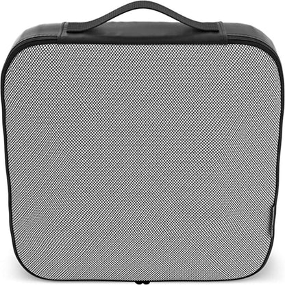 Travel Black Mesh 5 Set Packing Cube Organizers With Laundry Bag