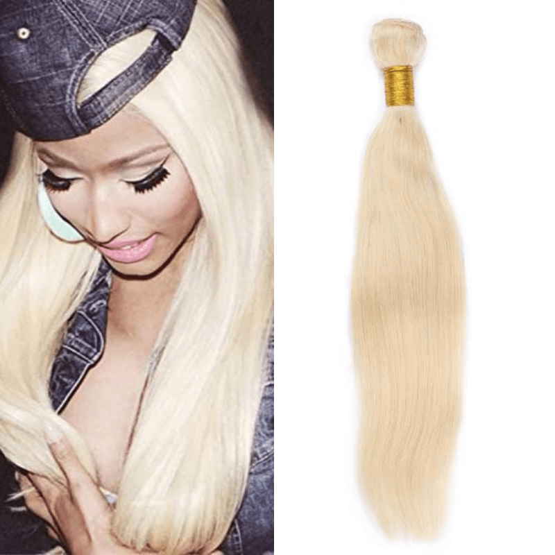 Nicki Minaj Platinum Blonde Straight Human Hair Imagen principal del producto